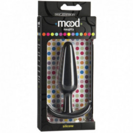 Mood Naughty Large Blk Sili Butt Plug