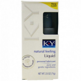 K-Y Natural Feeling Liquid 2.5oz