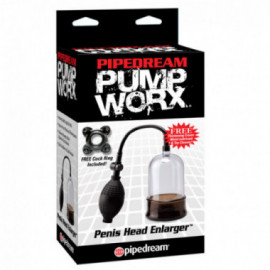 Pump Worx Penis Head Enlarger Black