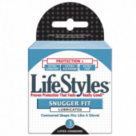 LifeStyles Snugger Fit (3pk)