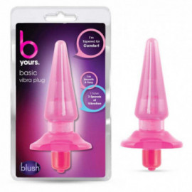 B Yours - Basic Vibra Plug - Pink